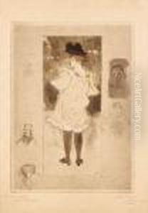 Sortie De Bal. 1896.