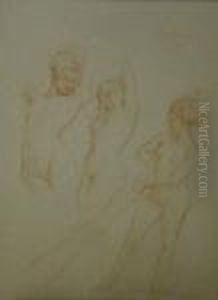 Etude, Trois Nus by Armand Rassenfosse