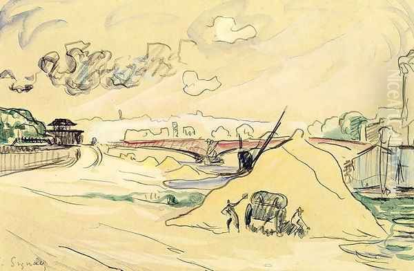 The Pile of Sand, Bercy, 1905 - view 1
