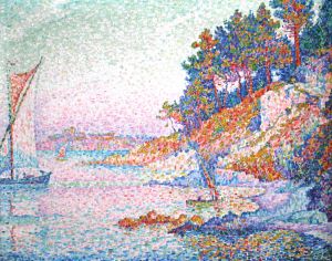 La calanque (The bay) by Paul Signac