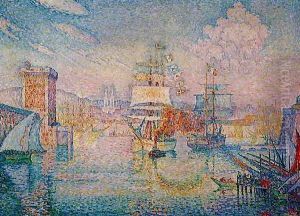 Entrance to the Port of Marseilles