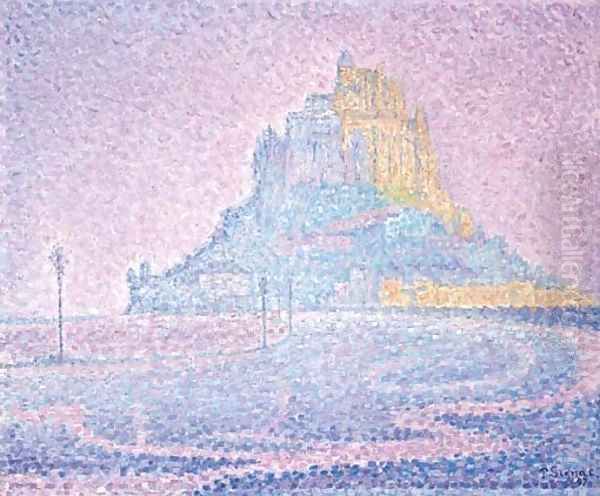 Mont Saint-Michel. Brume et soleil - view 1