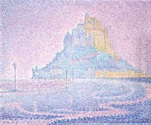 Mont Saint-Michel. Brume et soleil
