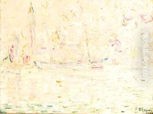 Bateaux a Venise by Paul Signac