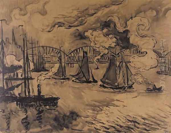 Rotterdam, la Meuse - view 1