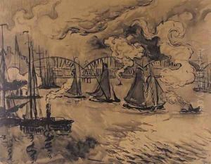 Rotterdam, la Meuse