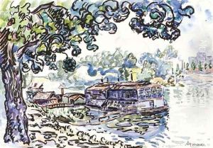 Asnieres by Paul Signac