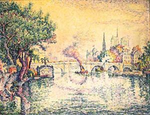Le Pont-Neuf (Notre-Dame de Paris vue du Pont-Neuf)