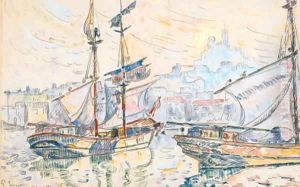 Le port de Marseille by Paul Signac