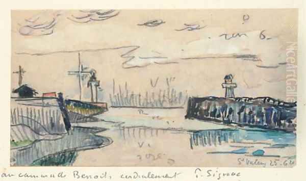 Entree du port de Saint-Valery - view 1