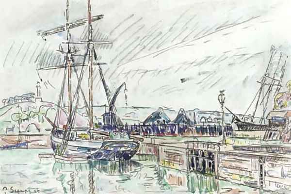 Goelette a quai, Paimpol - view 1