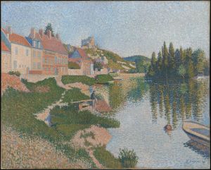 Les Andelys by Paul Signac