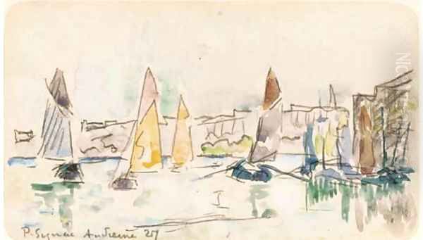 Les bateaux à Sieme - view 1