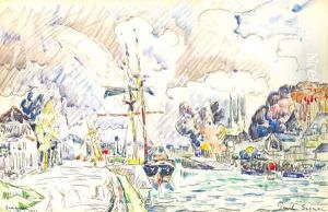 Quimper by Paul Signac