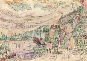 Beynac by Paul Signac