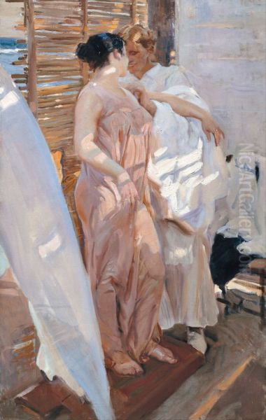 After the Bath, 1916 - view 1