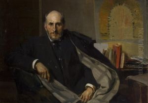 Portrait of Santiago Ramon y Cajal (1852-1934) 1906