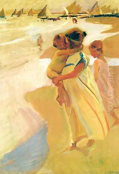 Al bano, Valencia (Going for a Swim, Valencia) - view 1