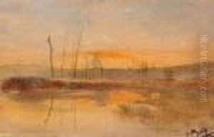 Vers L'etang De Roche, Lever De Soleil