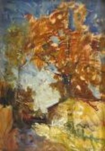 Rue De Village by Francois Auguste Ravier
