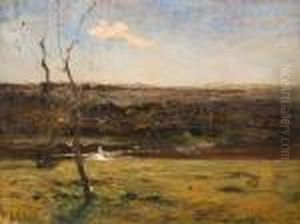 Paysage De L'isere by Francois Auguste Ravier