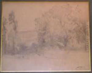 Sous Bois by Francois Auguste Ravier