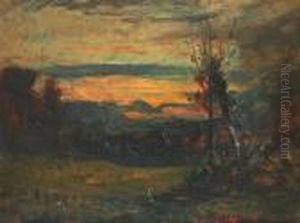 Soleil Couchant A Morestel