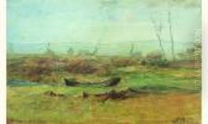 Barque Dans Un Paysage