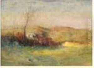 Paysage by Francois Auguste Ravier