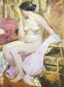 Nude woman