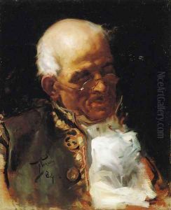 Portrait of a Caballero by Joaquin Sorolla Y Bastida