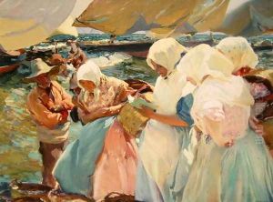 Fisherwomen on the Beach