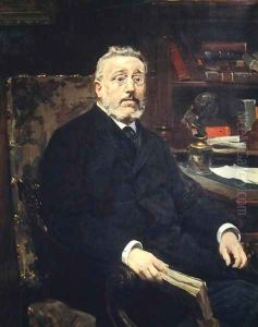 Portrait of Cristino Martos, Spanish politician by Joaquin Sorolla Y Bastida