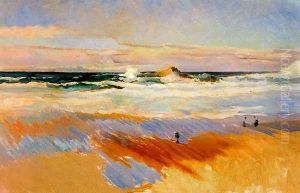 Biarritz beach