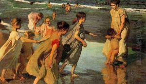 Été by Joaquin Sorolla Y Bastida