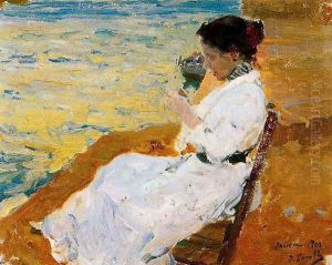 Concha at Jávea by Joaquin Sorolla Y Bastida