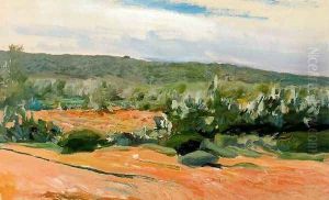 Chumberas study by Joaquin Sorolla Y Bastida