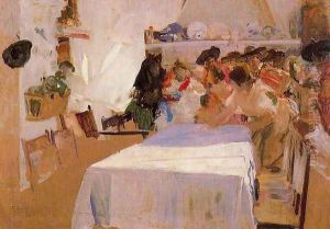 Baptism by Joaquin Sorolla Y Bastida