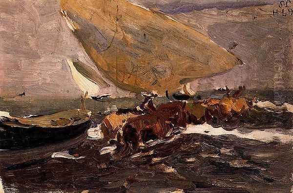 Fishing boat (back) - view 1