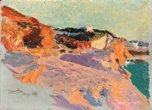 El Rincon de la Victoria, Malaga by Joaquin Sorolla Y Bastida