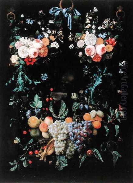 Floral Still Life with Vanitas, 1658-60 - view 1