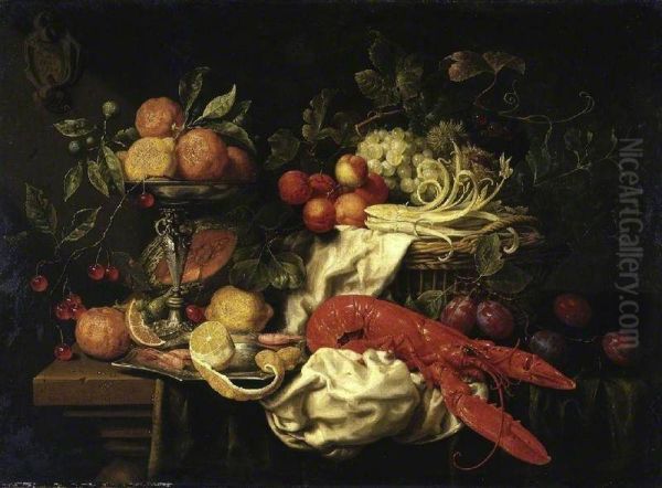 Still Life with a Lobster - view 1