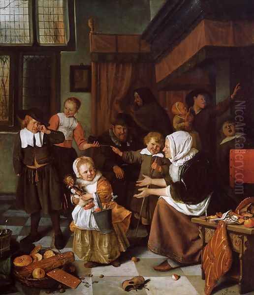 The Feast of St. Nicholas 1665-68 - view 1