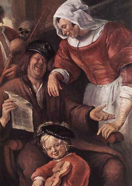 A Merry Party (detail-1) c. 1660 - view 1