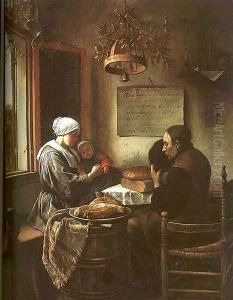 Grace Before a Meal 1660 by Jan Steen