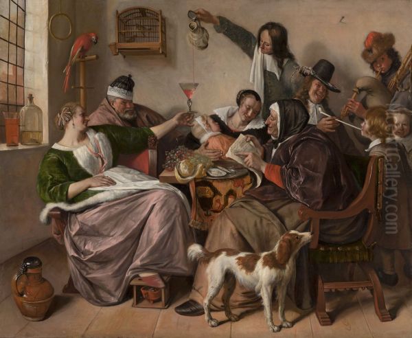 The Artist's Family c. 1663 - view 1