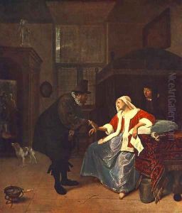 Love Sickness c. 1660 by Jan Steen