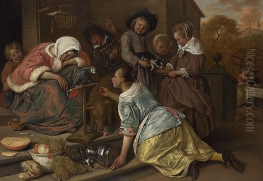 The Effects of Intemperance 1663-65 - view 1