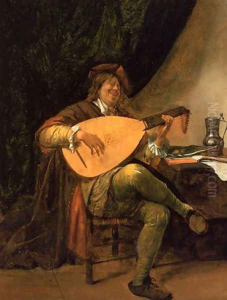 Self-Portrait as a Lutenist 1660-63 - view 1