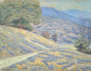 ''view From Hilltop,'' by Granville Redmond